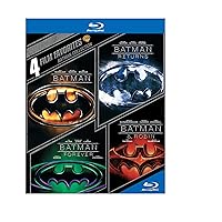 4 Film Favorites: Batman Collection (Batman / Batman Returns / Batman Forever / Batman & Robin) [Blu-ray]