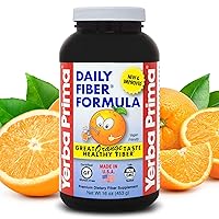 Orange Daily Fiber Formula 1pound - Non-GMO, Gluten Free, Made in The USA, Delicious Natural Orange Flavor