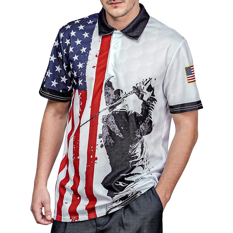 Mua HIVICHI Golf Shirts for Men Funny Golf Shirts for Men Hawaiian Polo  Shirts for Men Tropical Print Patriotic Shirt Crazy Gifts trên Amazon Mỹ  chính hãng 2023 Giaonhan247