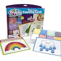 Educational Insights Playfoam Shape & Learn Counting Set, Flash Card Set, Fidget, Sensory Toys, Preschool Kindergarten Classroom Essentials, Ages 3+