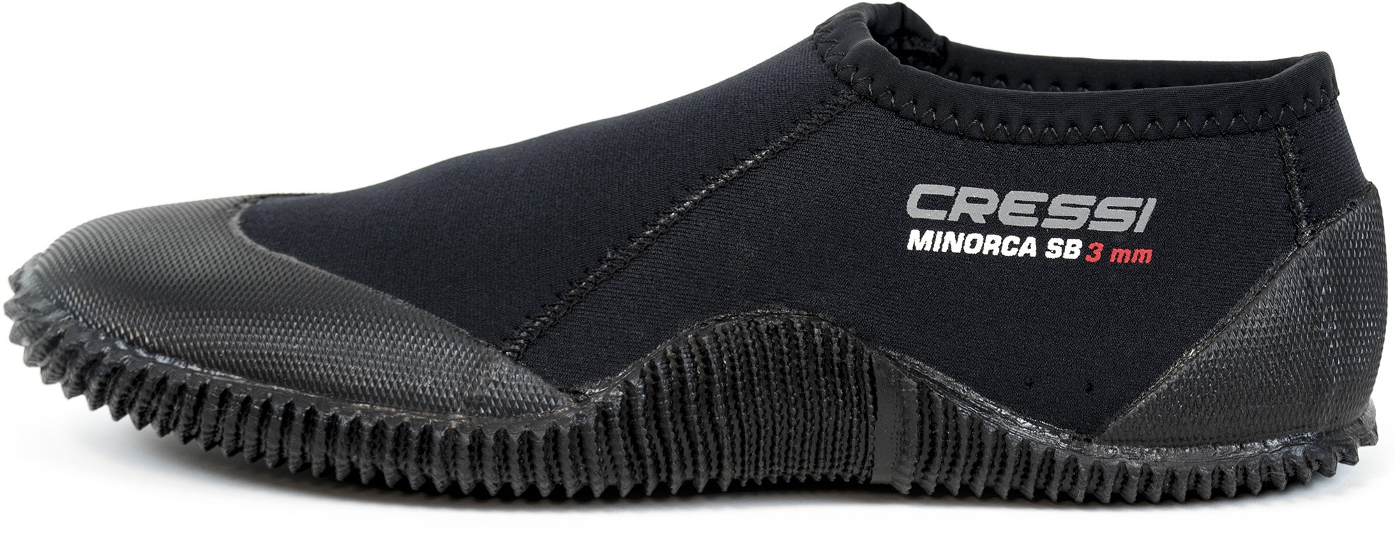 Cressi Neoprene Adult Anti-Slip Sole Boots - for Water Sports: Scuba Diving: Snorkeling, Diving, Rafting, Windsurfing - Minorca Short: designed in Italy