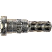 610-219 1/2-20 Serrated Wheel Stud - .625 In. Knurl, 2 In. Length Compatible with Select Models, 10 Pack