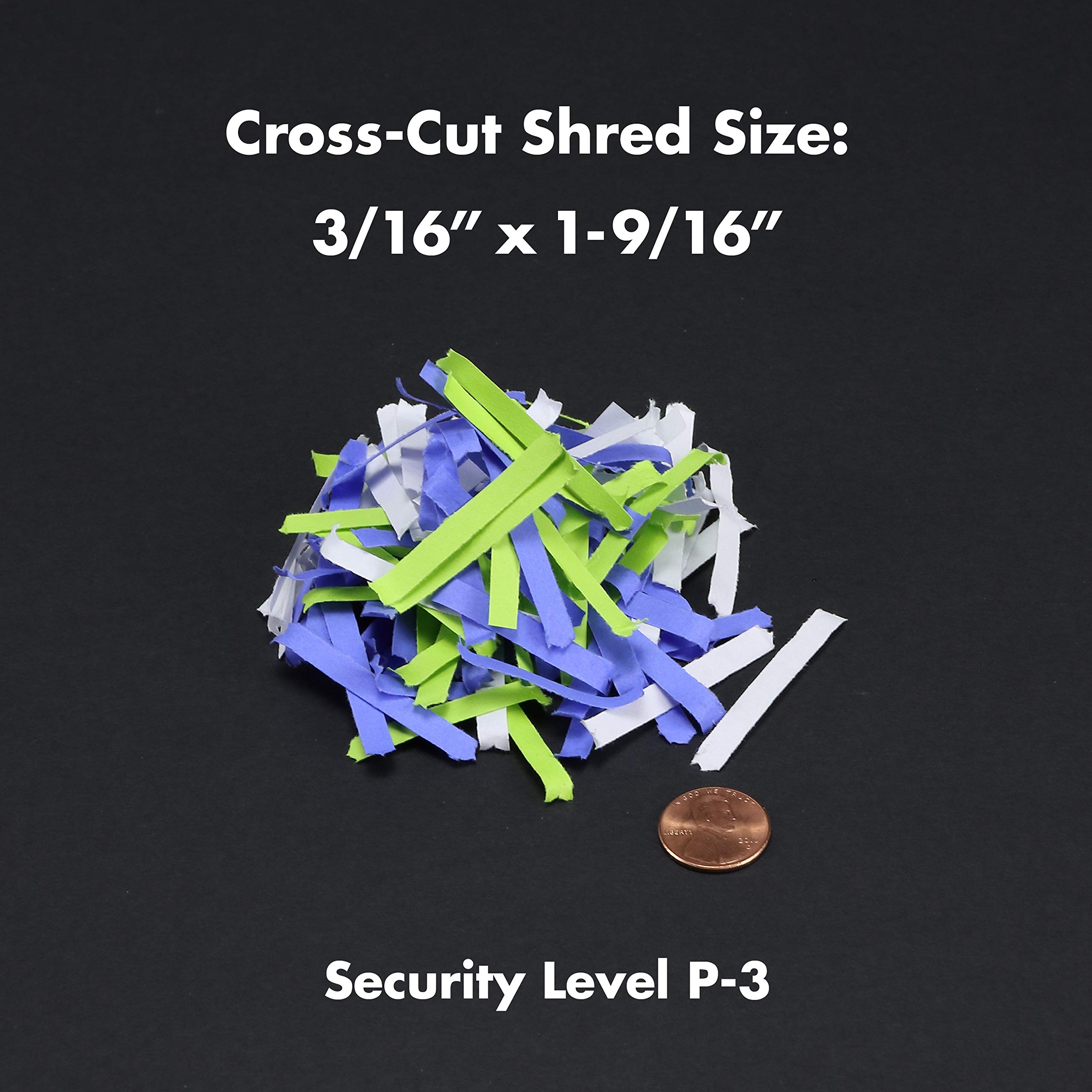 Aurora AU1035XA 10-Sheet Crosscut Paper/Credit Card Shredder with 4-Gallon Pullout Wastebasket