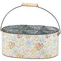 Primitives by Kathy Mixed Florals Dining Caddy, 12