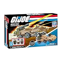G. I. Joe GI Joe Mean Dog Military Vehicle Toy Construction Set (205 Total Pieces)