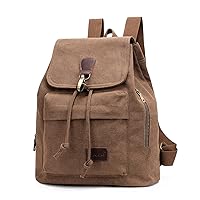 CIAO Vintage Backpack for Women, Vintage Laptop Backpack Canvas, Vintage Canvas Backpack for Teens, Laptop Backpack Women Vintage, Canvas Backpack Bag, Mens, Vintage Laptop Backpack