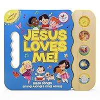 Jesus Loves Me 5-Button Songbook - Perfect Gift for Easter Baskets, Christmas, Birthdays, Baptisms, and More (Little Sunbeams)