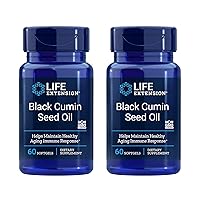 Life Extension Black Cumin Seed Oil, 60 softgels Life Extension (2 pack)