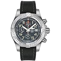 Breitling Men's E1338310-M534-109W 'Avenger' Chronograph Grey Fabric Watch