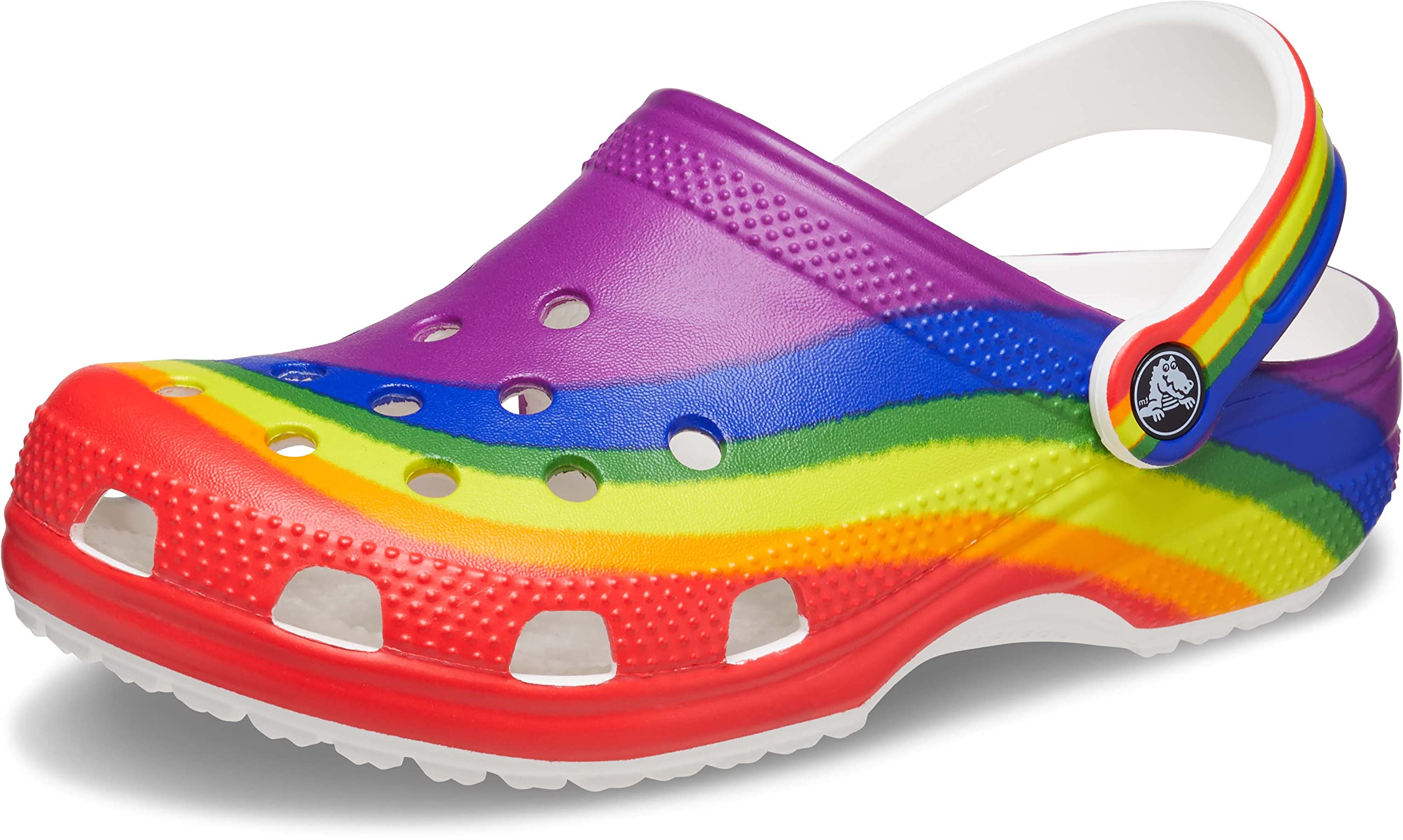Crocs Unisex-Adult Classic Rainbow Dye Clog