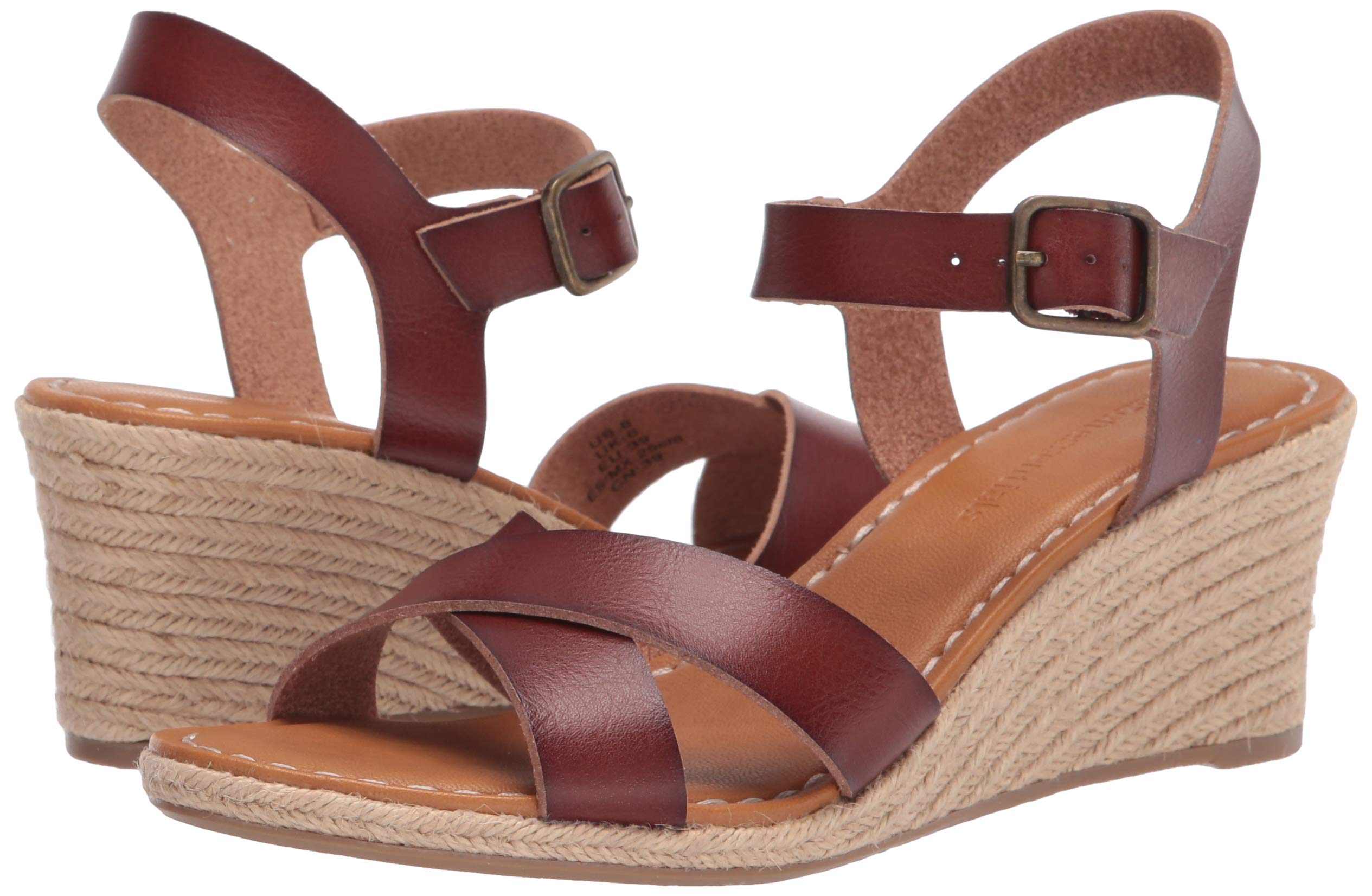 Amazon Essentials Women's Espadrille Wedge Sandal