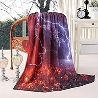 Singer Blanket Soft Throw Blanket Ultra Cozy Plush Warm Lightweight Hypoallergenic Purple Throw for Music Lovers Fans Merch Anti-Pilling Flannel Fuzzy for Sofa Bed Couch 60 x 80 inch