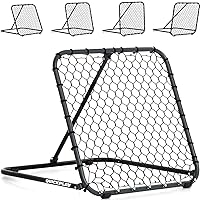 QuickPlay PRO Rebounder Adjustable Angle Multi-Sport Trainer Available in 3x3' & 5x5' | Soccer Rebounder or Baseball & Softball Pitch Back