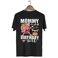 Fruit Lovers Mommy of The Birthday Shirt Strawberry Shirt Presents for Mom Birthday Women's T-Shirt