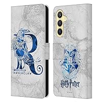 Head Case Designs Officially Licensed Harry Potter Ravenclaw Aguamenti Deathly Hallows IX Leather Book Wallet Case Cover Compatible with Samsung Galaxy S23 FE 5G