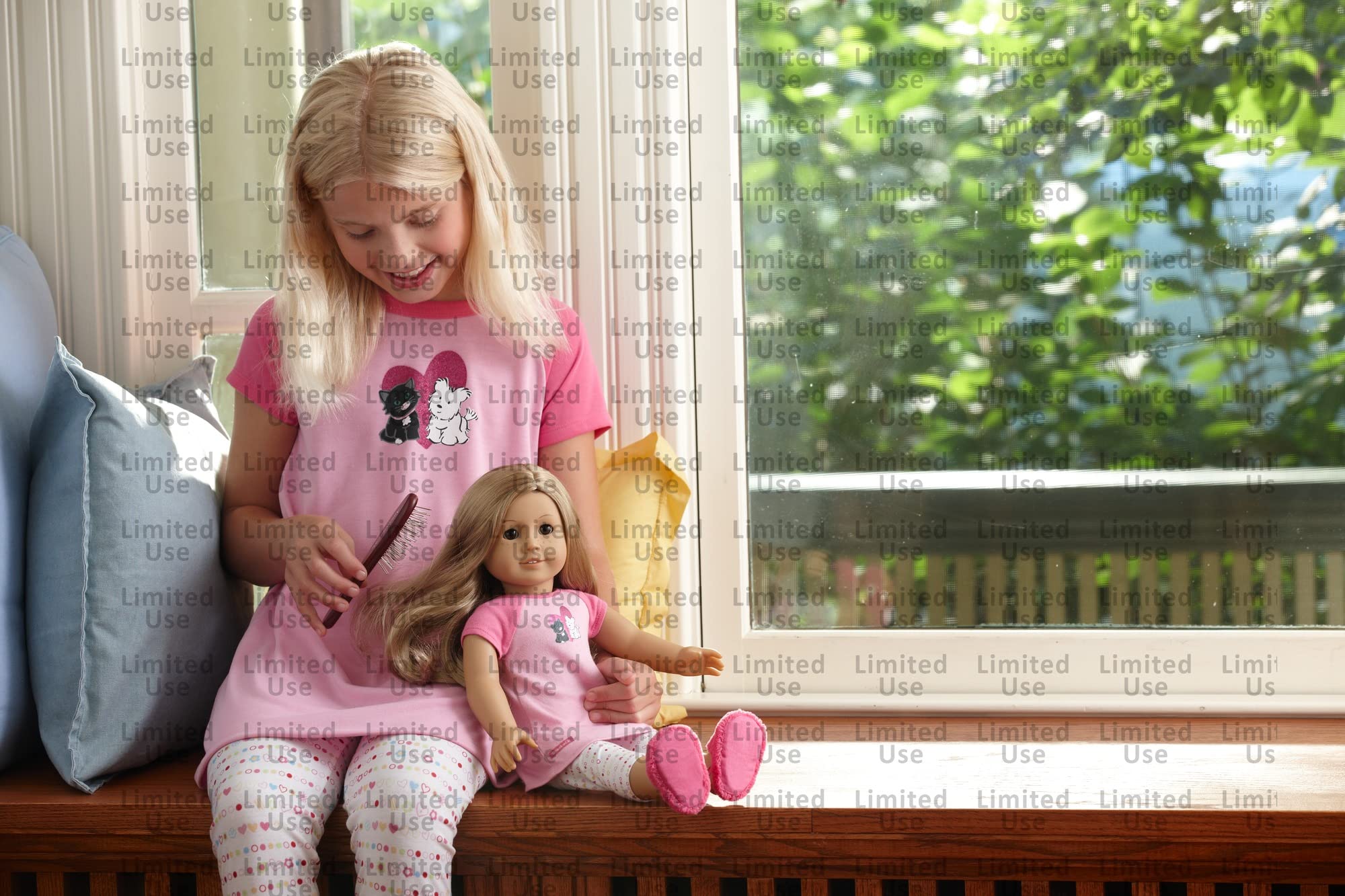 American Girl Doll Brush for Styling 18-inch Doll Hair