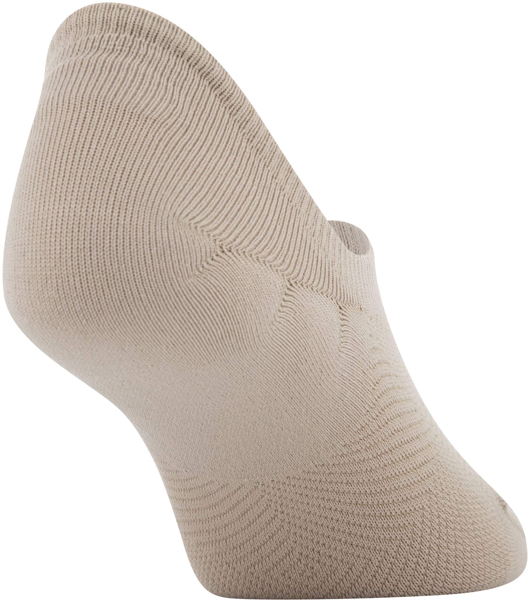 Under Armour Women's Breathe Lite Ultra Low Socks, Multipairs , Blush Beige Assorted (6-Pairs) , Medium