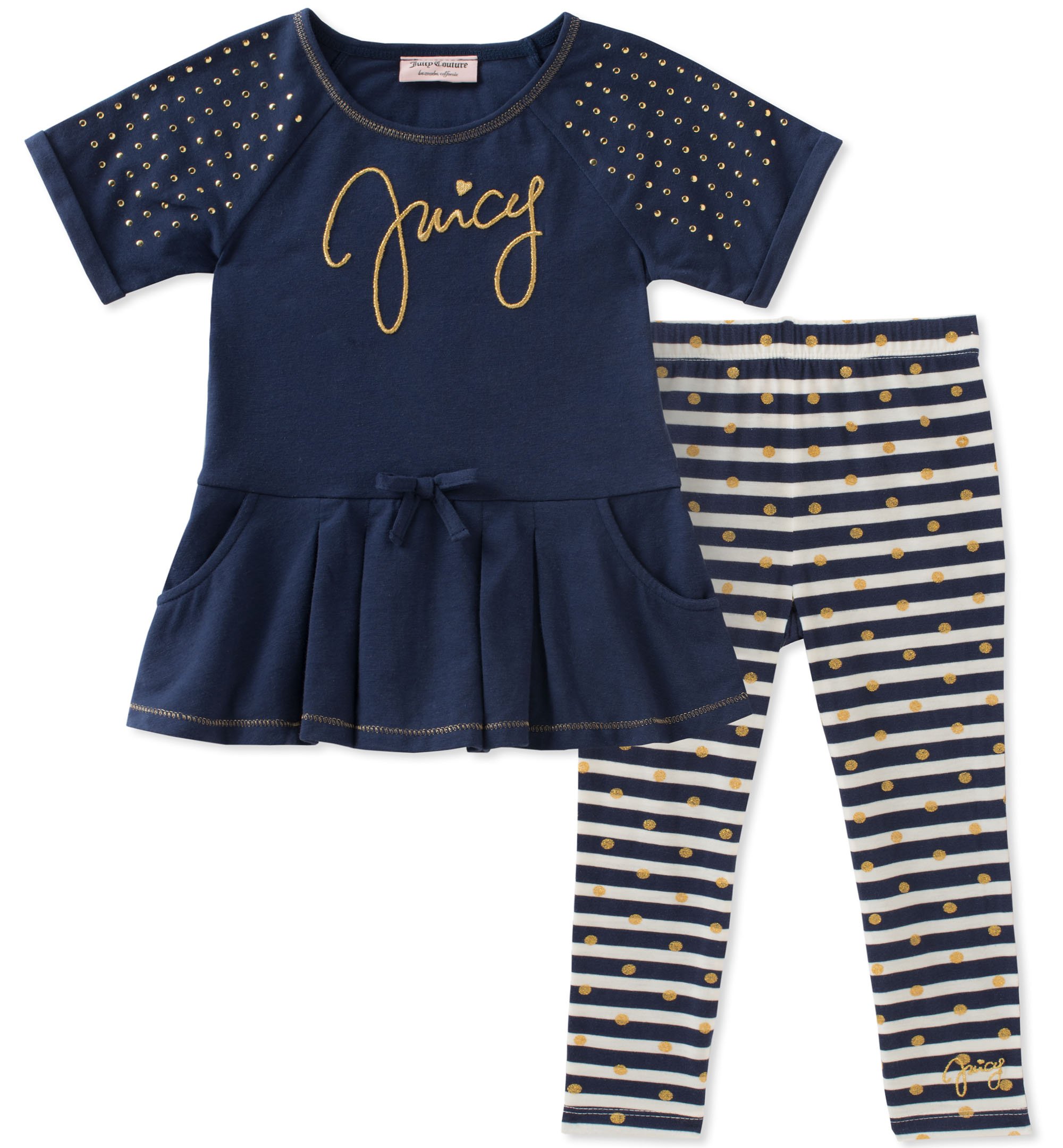 Juicy Couture Baby Girls 2 Pieces Tunic Set
