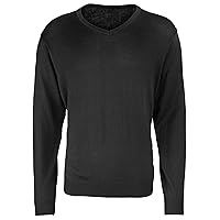 Premier Mens V-Neck Knitted Sweater