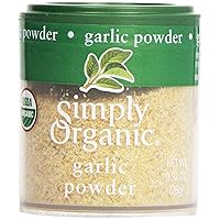 Simply Organic Garlic Powder, Certified Organic | 0.92 oz | Pack of 6 | Allium sativum L.