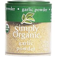 Simply Organic Garlic Powder, Certified Organic | 0.92 oz | Allium sativum L.