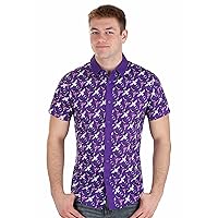 Adult Labyrinth Button Up Shirt