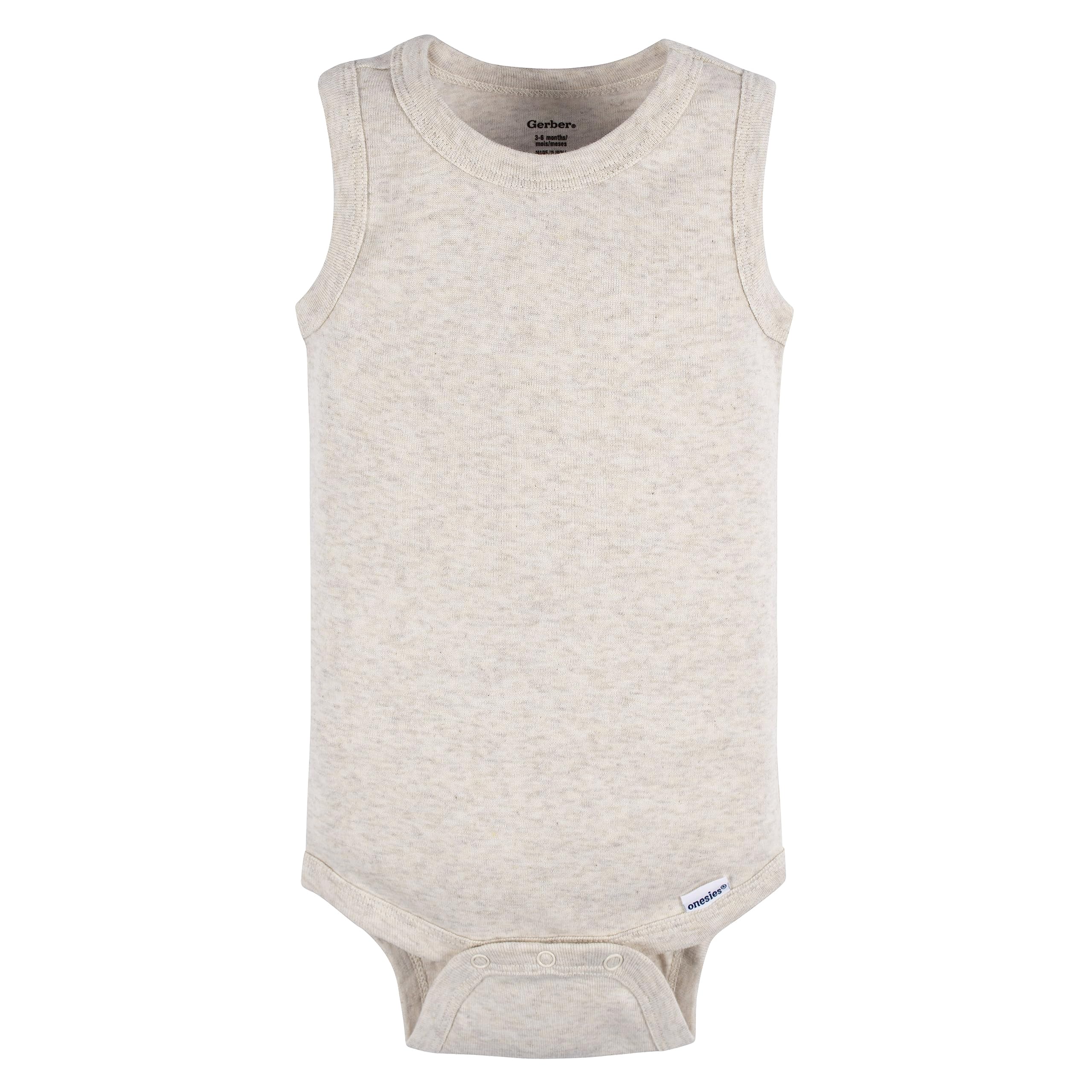 Gerber Baby Boys Multi-Pack Sleeveless Onesies Bodysuit