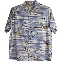 RJC Mens Out of The Blue Aviation Shirt