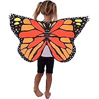 Monarch Butterfly Wings for Kid Costume Dress Up For Halloween