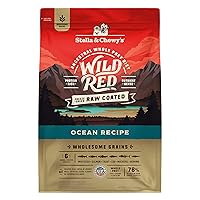 Wild Red Dry Dog Food Raw Coated High Protein Wholesome Grains Ocean Recipe, 21 lb. Bag