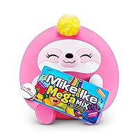 (MikeandIke Sloth Super Sized 14 inch Plush by ZURU, Ultra Soft Plush, Collectible Plush with Real Licensed Brands, Stuffed Animal