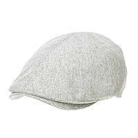 Whimoons SL3984 Summer Simple Plain Linen Fabric Hunting Hat, Men's, Women's,