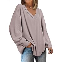 Trendy Queen Womens Oversized Sweatshirts Sweaters Casual Pullover Loose Long Sleeve Tops Shirts Clothes