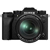 Fujifilm X-T5 Mirrorless Digital Camera XF16-80mm Lens Kit - Black Fujifilm X-T5 Mirrorless Digital Camera XF16-80mm Lens Kit - Black