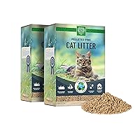 Small Pet Select Premium Pine Pelleted Cat Litter, 100% All Natural Pellet Kitty Litter, Non Clumping Non Tracking Low Dust Litter Meant for Use with Sifting Litter Box, Made in USA, 40 lbs