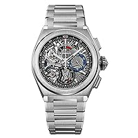 Zenith Mens Defy El Primero 21 44mm Titanium Skeleton Watch 95.9000.9004/78.M9000