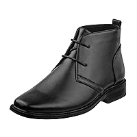 Boy's Chukka Boots Classic Lace-Up Casual Dress Formal Shoes