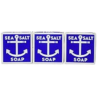 Swedish Dream Sea Salt Soap Set by Kala, 4.3 Ounce (Pack of 3)