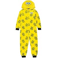 SpongeBob SquarePants Onesie Kids Yellow Character Pyjamas