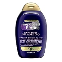 OGX Impecca-Blonde Purple Toning Shampoo, 13 fl oz