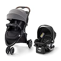 Outpace LX All-Terrain Travel System - Includes SnugRide 30 Lite Infant Car Seat, Briggs, High-Performance Stroller/Car Seat Combo, Practical & Durable