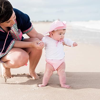 i Play Girls Swim Diaper Pink Pinstripe - 24 Months