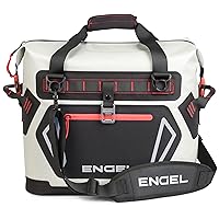 Engel HD20 High-Performance Soft Sided Tote Cooler - Durable, Leak-Proof, Portable Ice Chest for Camping, Fishing, Tailgating & Outdoor Activities - Long-Lasting Cold Retention