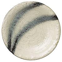 Koyo Pottery 51524003 Galaxy Dish, Shaku Stone Grain
