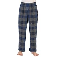 Gioberti Boys Flannel Lounge Pajama Pants - Yarn Dye Brushed with Elastic Waist