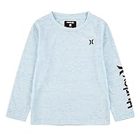 Hurley Boys' Long Sleeve Soft Basic Cloud Slub T-Shirt