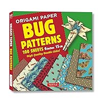 Origami Paper 100 sheets Bug Patterns 6