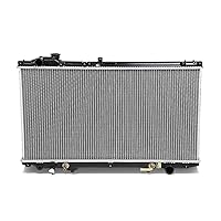 DNA Motoring OEM-RA-2222 OE Style Direct Fit Aluminum Core Radiator Compatible with 98-05 Lexus GS300 / 98-00 GS400, 29-13/16