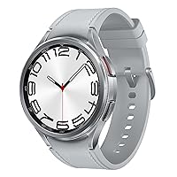 Samsung Galaxy Watch 6 Classic 47mm Bluetooth Smartwatch with Rotating Bezel, Fitness Tracker, Advanced Sleep Coaching, Heart Monitor - Silver