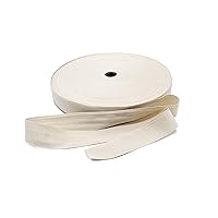ZipperStop Wholesale - 100% Cotton Twill Tape Ribbon 100 YDS/ROLL Made in the USA (1/2